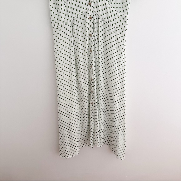 Faithfull the Brand Billi Polka Dot Midi Dress - Picture 4 of 11